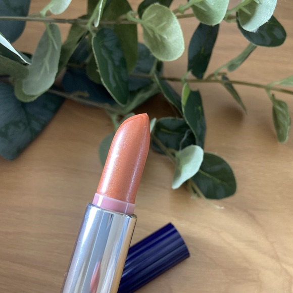 RARE NEW Estée Lauder PEACH PEACH 06 Double Color Everlasting Lipstick Full Size - Picture 6 of 6